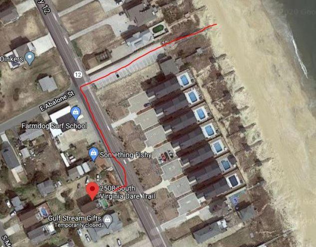 2508 Beach Rd, Semi-Oceanfront, Pool/Hot Tub Nags Head Extérieur photo